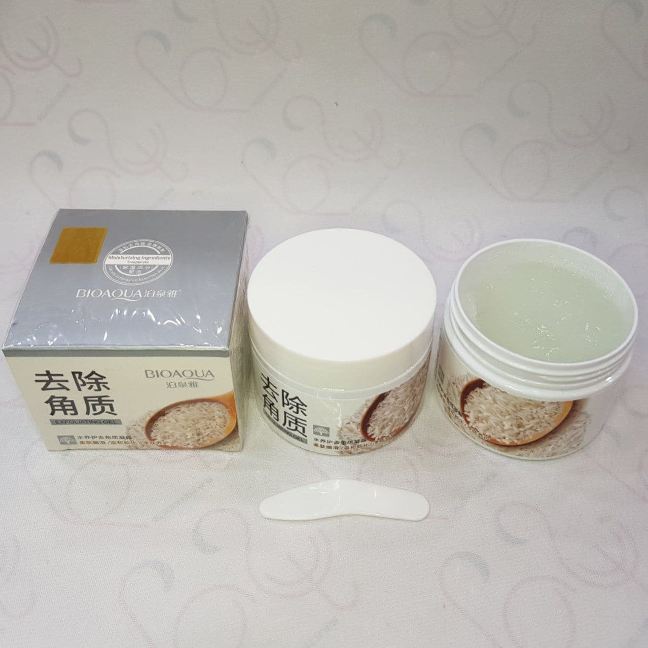 ژل اسکراب برنج بیوآکوا BIOAQUA مدل کاسه ای