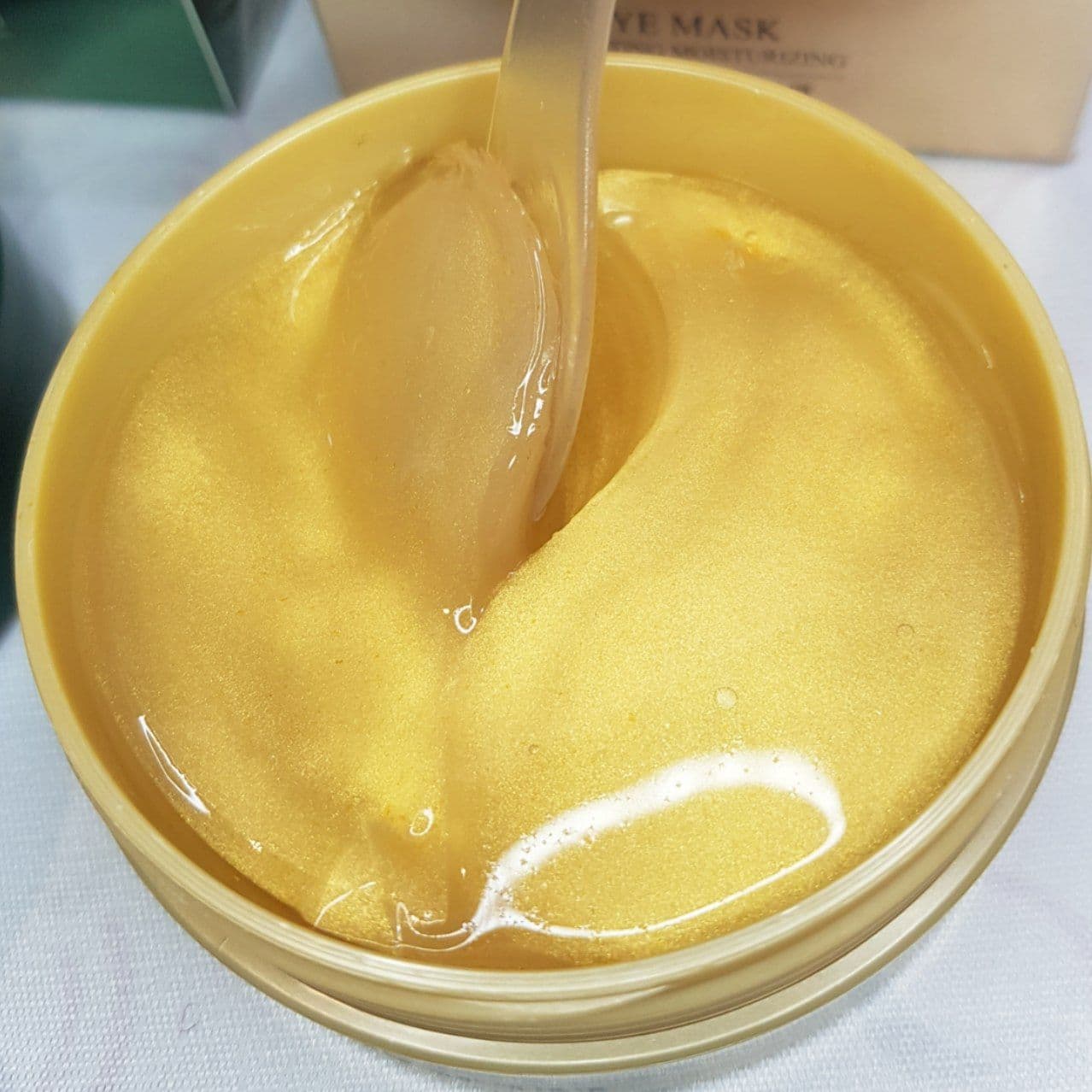 پچ زیر چشم بیوآکوا BIOAQUA مدل آی ماسک هیدراتینگ جلبک و طلا — تصویر ۴