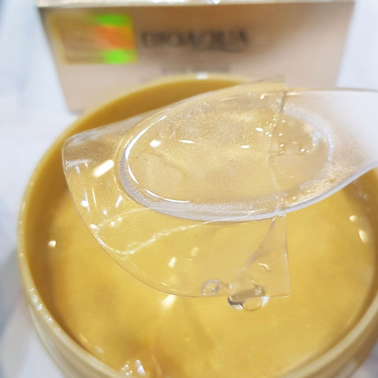 پچ زیر چشم بیوآکوا BIOAQUA مدل آی ماسک هیدراتینگ جلبک و طلا — تصویر ۵