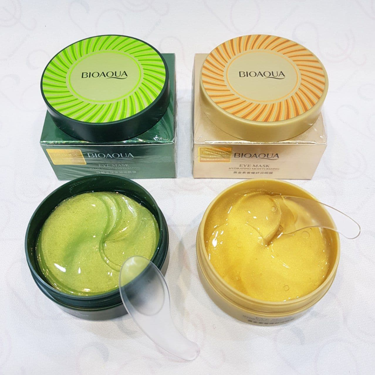 پچ زیر چشم بیوآکوا BIOAQUA مدل آی ماسک هیدراتینگ جلبک و طلا