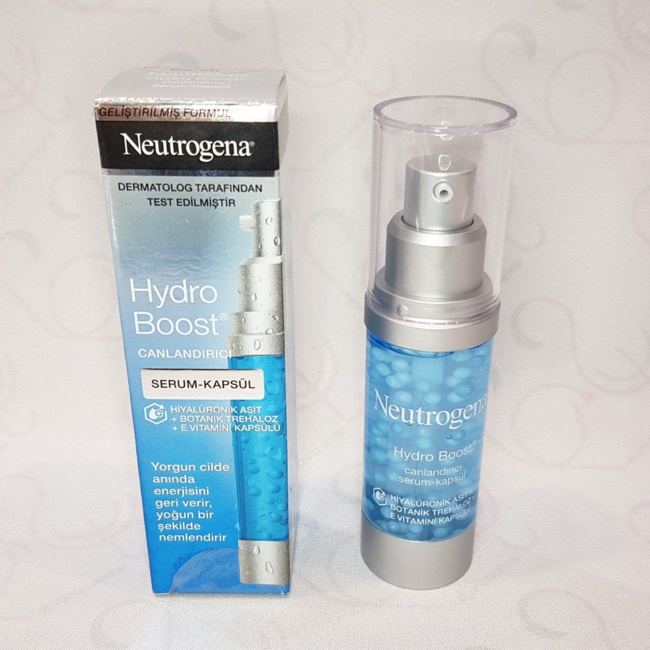 سرم آبرسان نوتروژیناNeutrogena مدل هیدروبوست hydroboost حجم 30 میلی لیتر — تصویر ۲