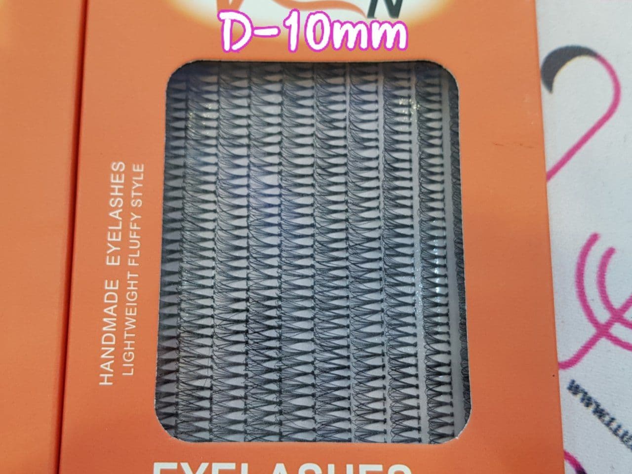 مژه مصنوعی ریلی ورژن VERGEN مدل هندمید آی لشز handmade eyelashes — تصویر ۳