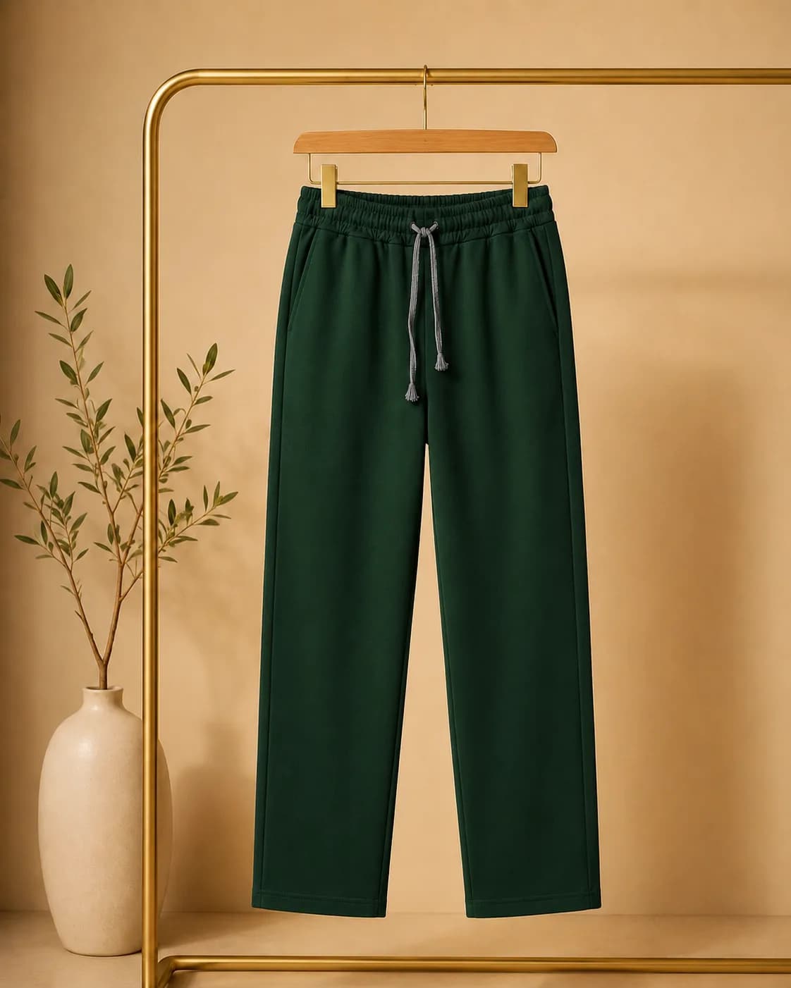 شلوار جاگر 290101 ZARA سبز — تصویر ۶