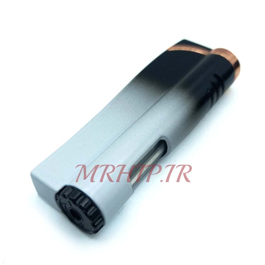 فندک گازی اتمی دو رنگ مشکی طوسی کد a120274