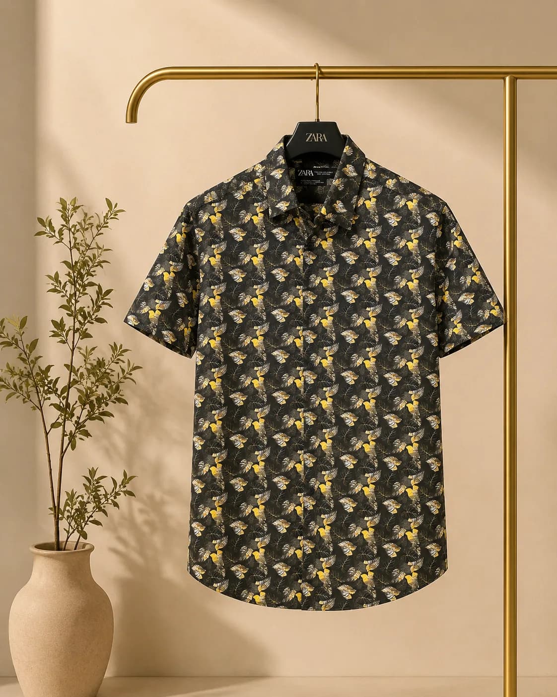 پیراهن 041527 هاوایی Bershka