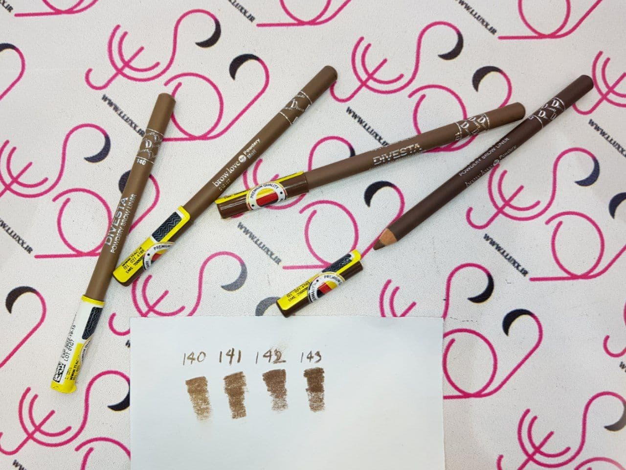 مداد ابرو دیوستا DIVESTA مدل پودری powser eyebrow liner