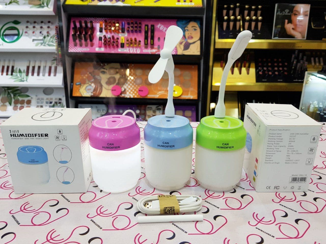 دستگاه بخور سرد هامیدیفیر HUMIDIFIERمدل سه کاره 3in1