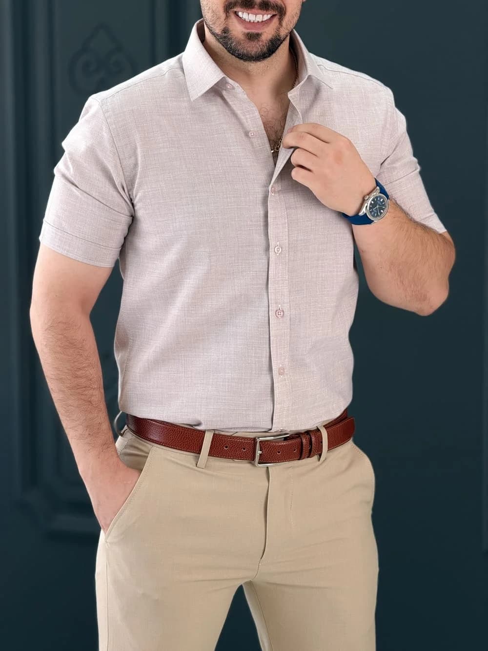 پیراهن 031655 VICO کرم