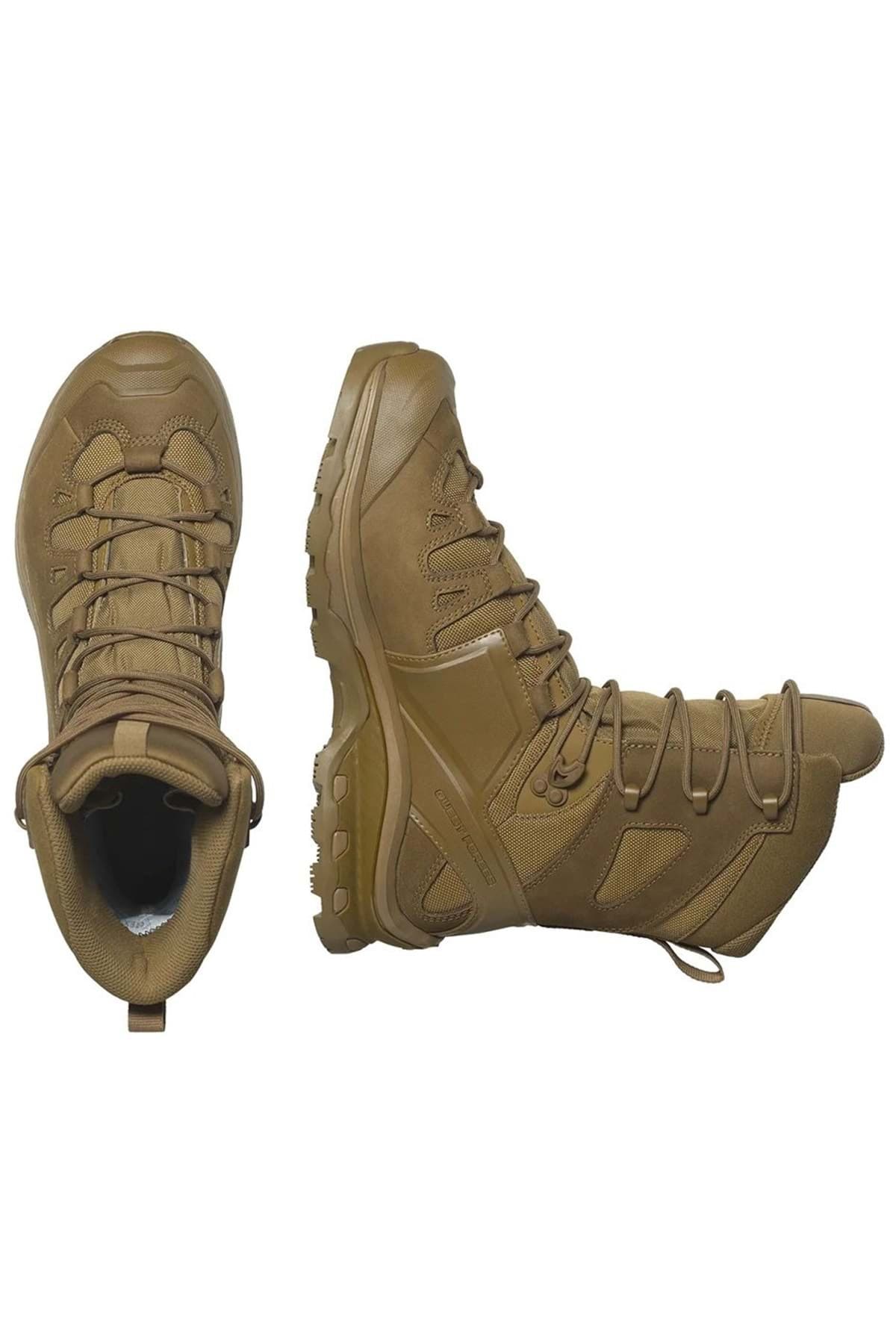 بوت سالومون مردانه چرم اصل بژ راسته بوت کژوال/روزمره | Salomon Kids-AST08439 TR — تصویر ۸