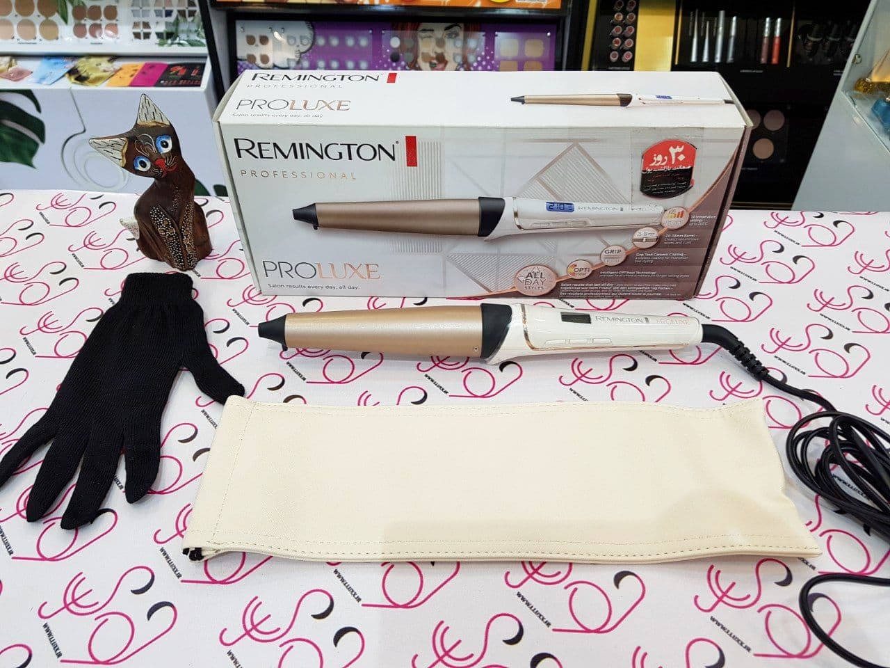 فر کننده مو رمینگتون REMINGTON مدل CI91X1 مخروطی