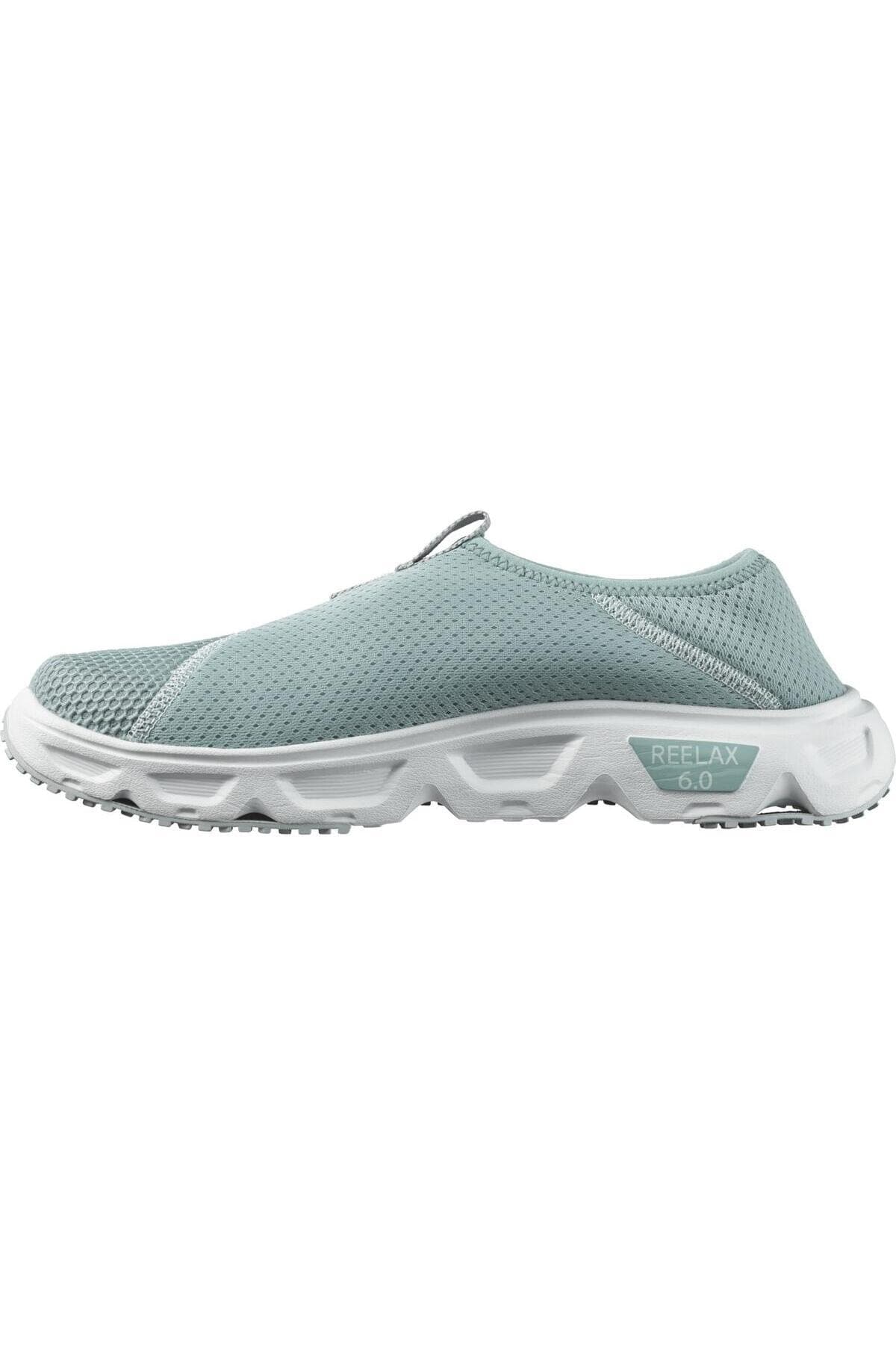 کفش اسنیکر سالومون مردانه اوا خاکستری راسته اسپرت | Salomon L47206200 — تصویر ۲