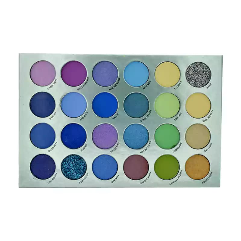سایه کتابی سه صفحه ای 72 رنگ ترکیبی beauty glazed oof330 — تصویر ۴