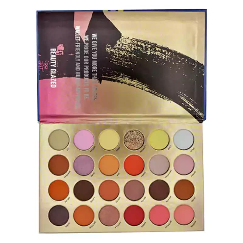سایه کتابی سه صفحه ای 72 رنگ ترکیبی beauty glazed oof330 — تصویر ۳
