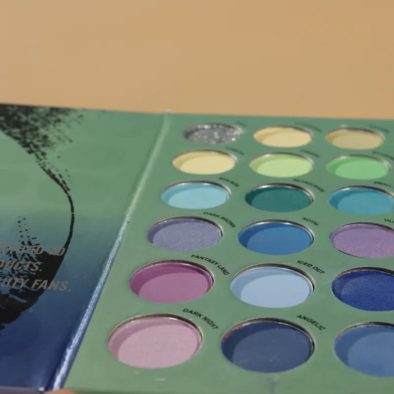 سایه کتابی سه صفحه ای 72 رنگ ترکیبی beauty glazed oof330 — تصویر ۸