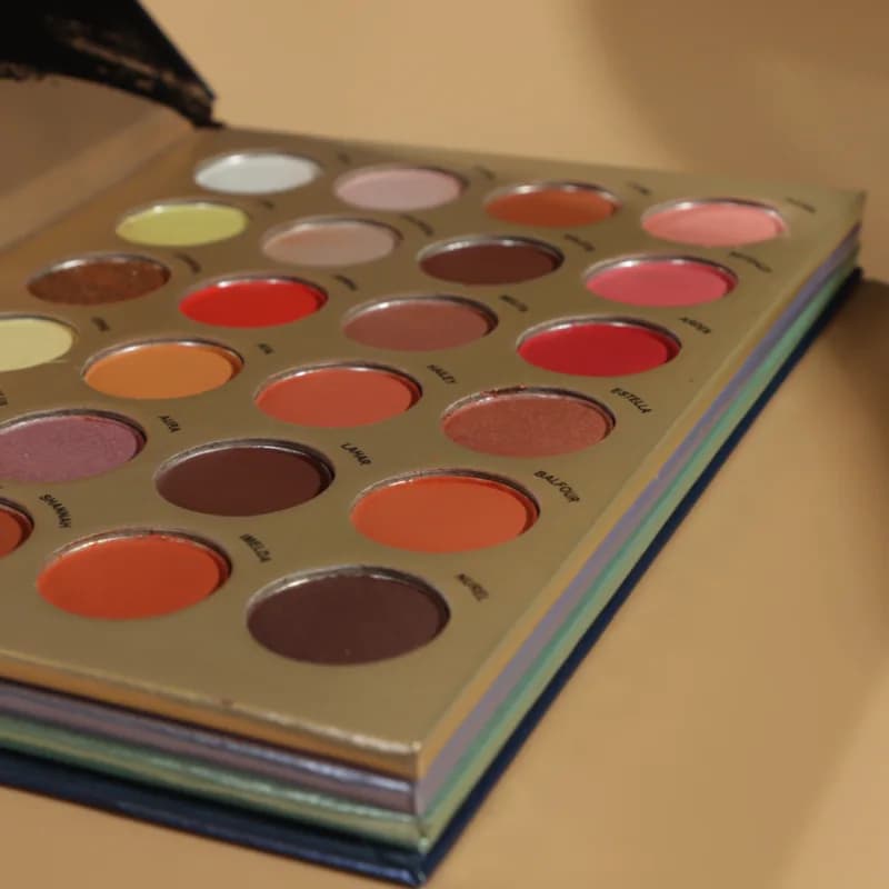 سایه کتابی سه صفحه ای 72 رنگ ترکیبی beauty glazed oof330 — تصویر ۶