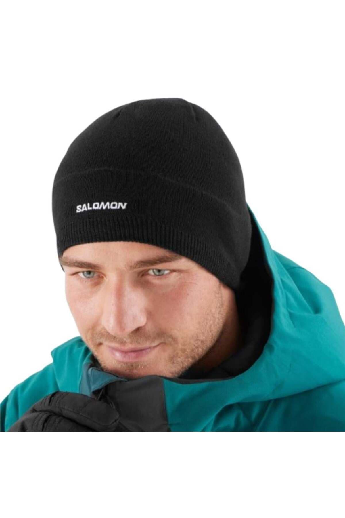 برت/کلاه بافتنی سالومون زنانه پشم گوسفند طلایی راسته | Salomon LC1847100 TW — تصویر ۲
