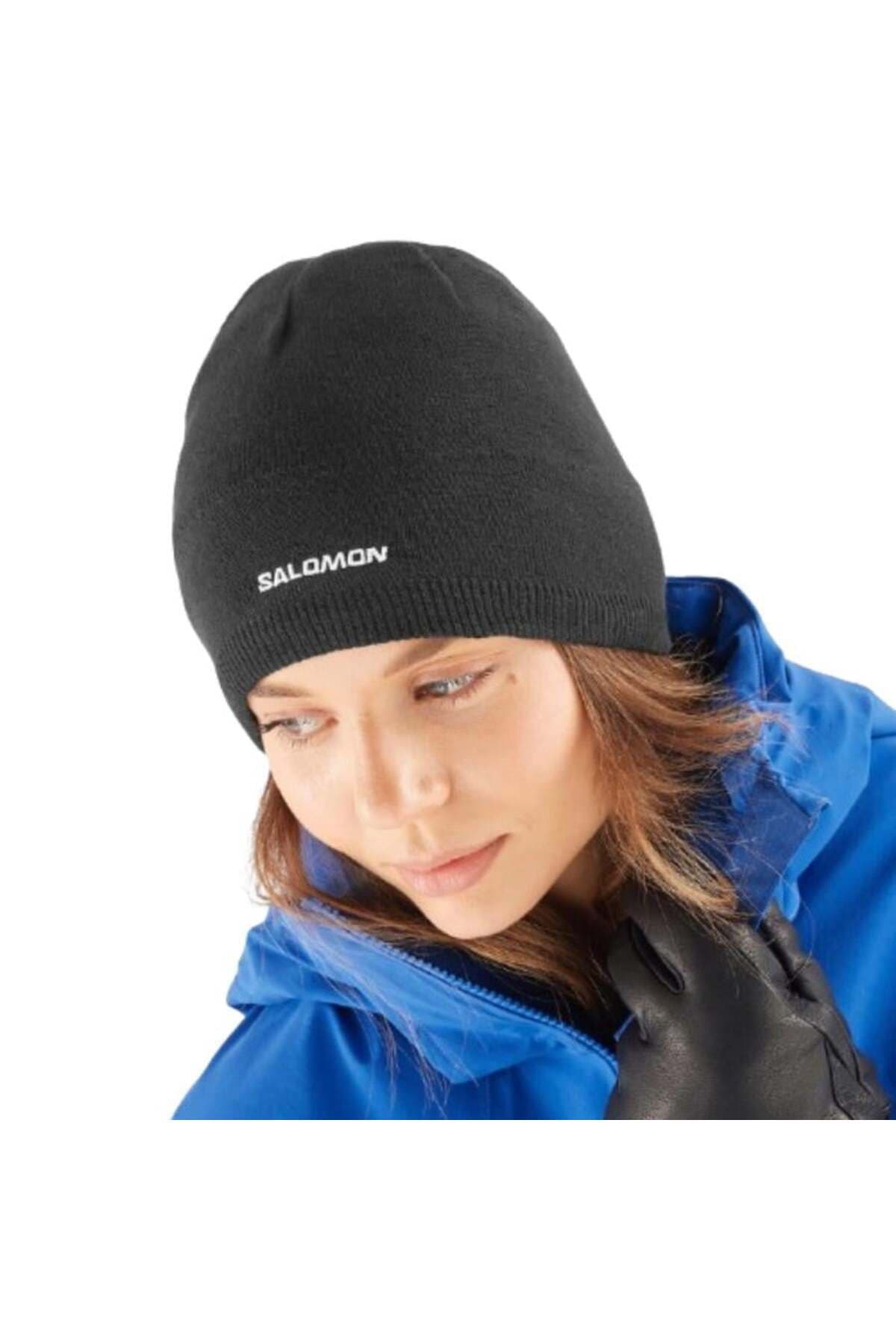 برت/کلاه بافتنی سالومون زنانه پشم گوسفند طلایی راسته | Salomon LC1847100 TW — تصویر ۳
