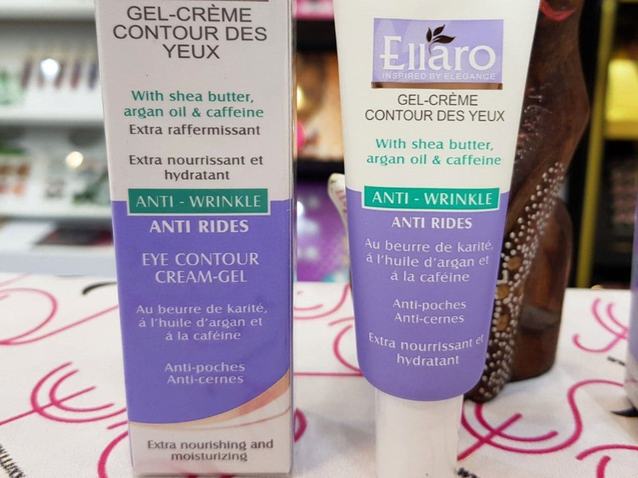 کرم دور چشم الارو Ellaro مدل آنتی رینکل anti wrinkle — تصویر ۲