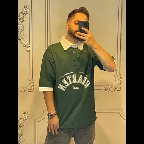 تیشرت یقه دار وارداتی — تصویر ۷