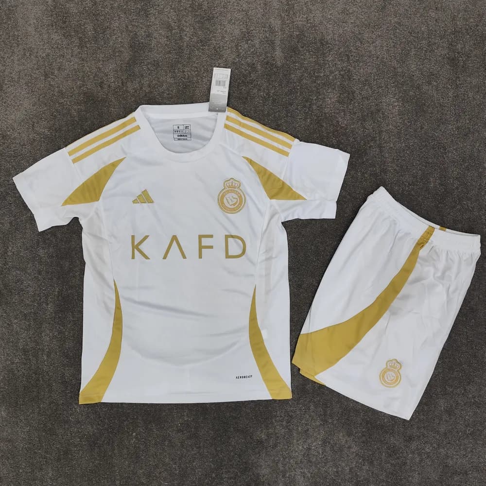 لباس سوم النصر عربستان 2025-2026 سفید