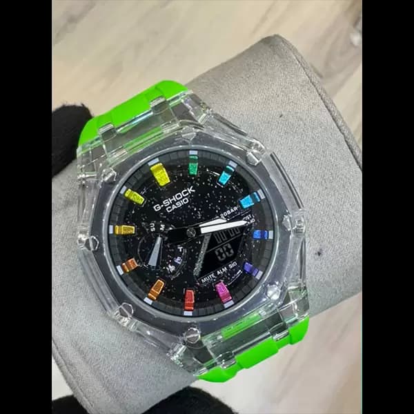 ساعت جی شاک سبز2100 — تصویر ۳
