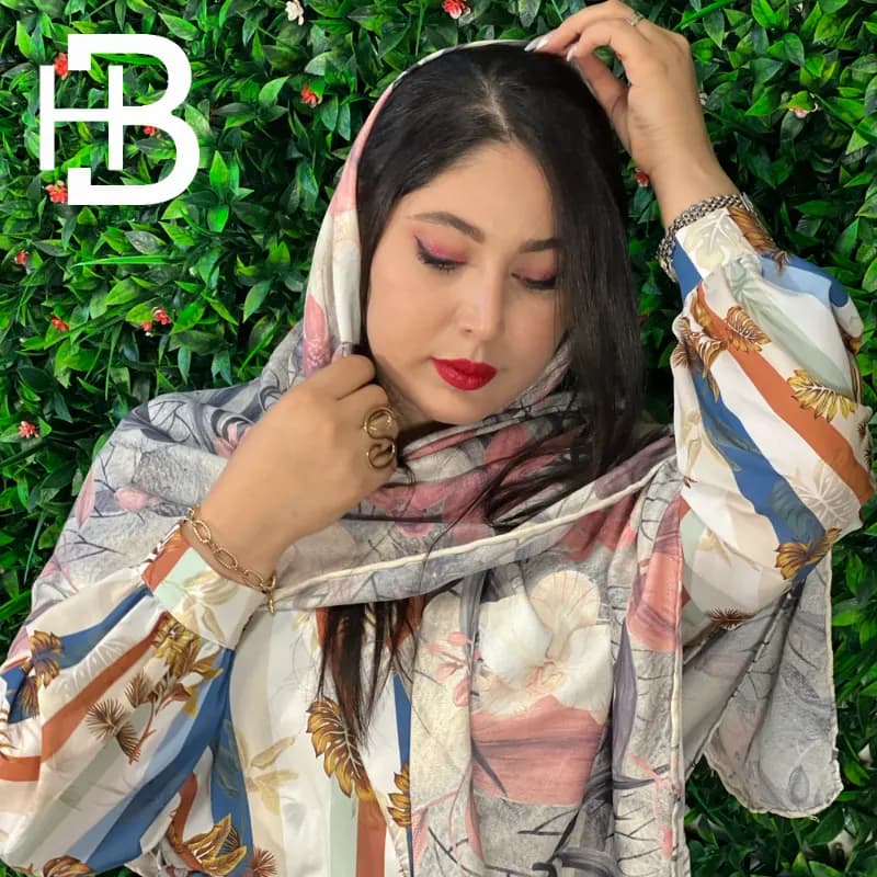 روسری ابریشمی سنسو کد 200006