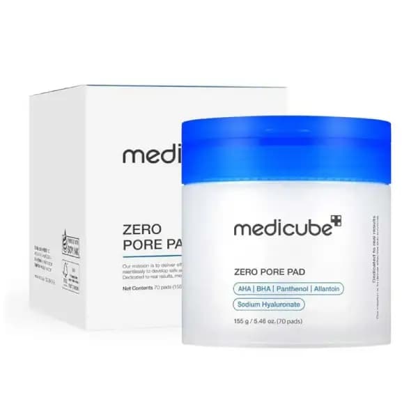 پد تونر لایه بردار و پاک کننده منافذ مدیکوب Medicube Zero Pore Pad — تصویر ۲