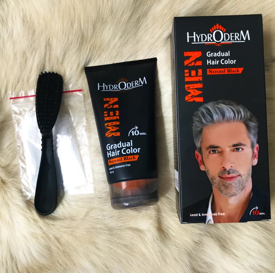 کرم رنگ مو تدریجی هیدرودرم مدل Gradual حجم 150 میلی لیتر رنگ مشکی — تصویر ۷