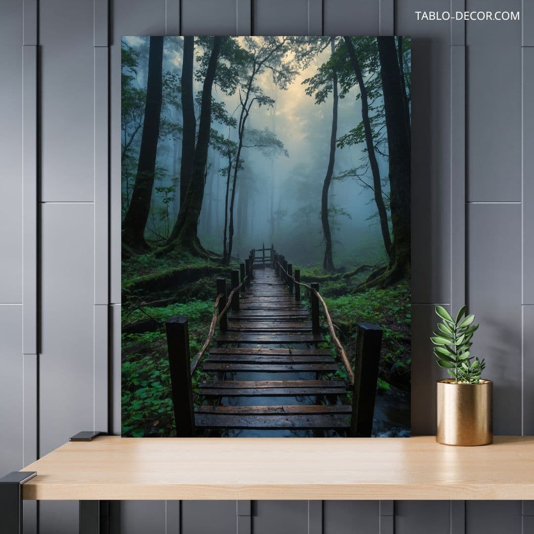 تابلو جنگل تاریک dark forest