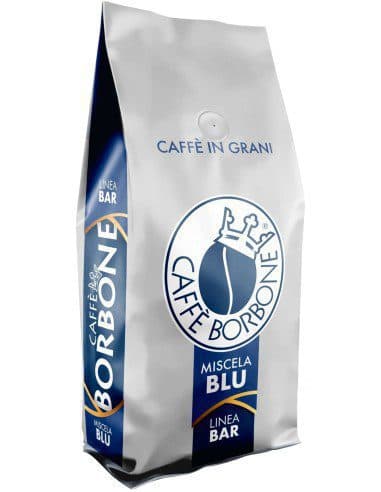 دانه قهوه میشلا بلو بوربن 1 کیلویی Caffe Borbone Miscela Blu Coffee Beans