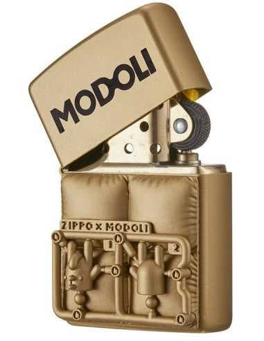 فندک زیپو آرمورکیس مودولی طلایی Zippo Golden modoli 219 — تصویر ۲