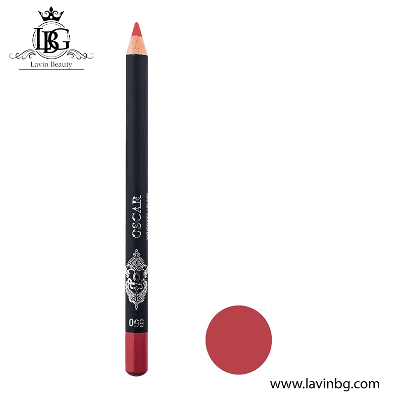 مداد لب ضد آب اسکار مدل Waterproof Lipliner شماره 550 – OSCAR