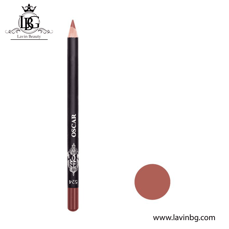 مداد لب ضد آب اسکار مدل Waterproof Lipliner شماره 524 – OSCAR