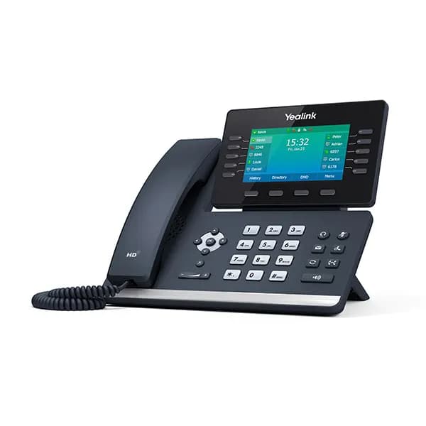 تلفن ویپ یالینک T54W | تلفن تحت شبکه سیپ — تصویر ۳