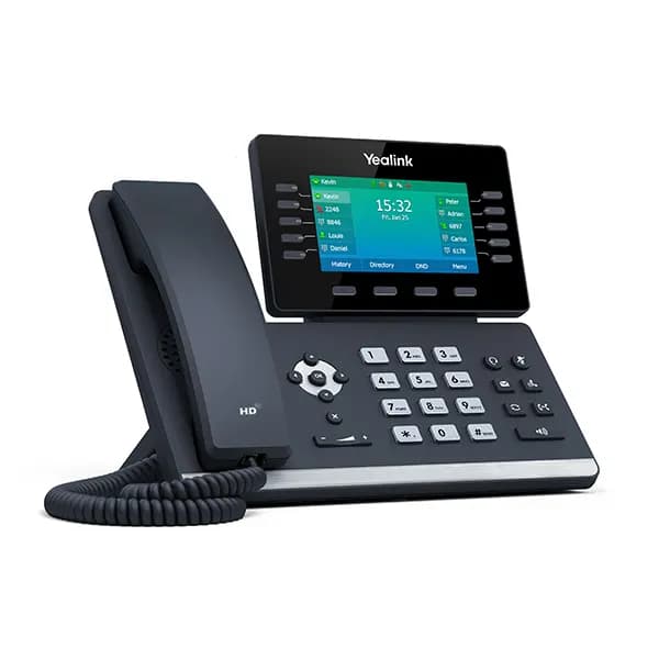 تلفن ویپ یالینک T54W | تلفن تحت شبکه سیپ — تصویر ۲