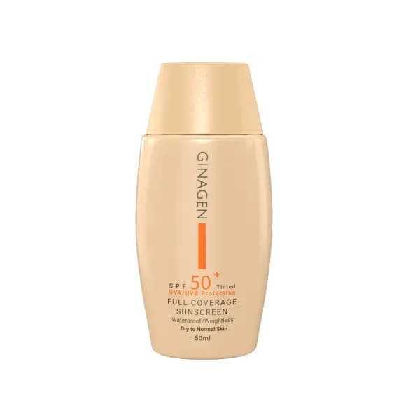 کرم ضد آفتاب SPF 50 ژیناژن مخصوص پوست چرب و مختلط رنگی 01 02 03 — تصویر ۴