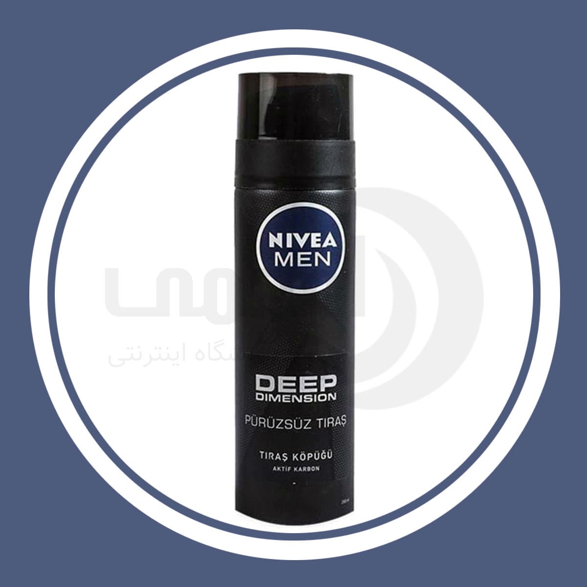فوم اصلاح صورت نیوا 200میل Nivea Men Deep Dimension