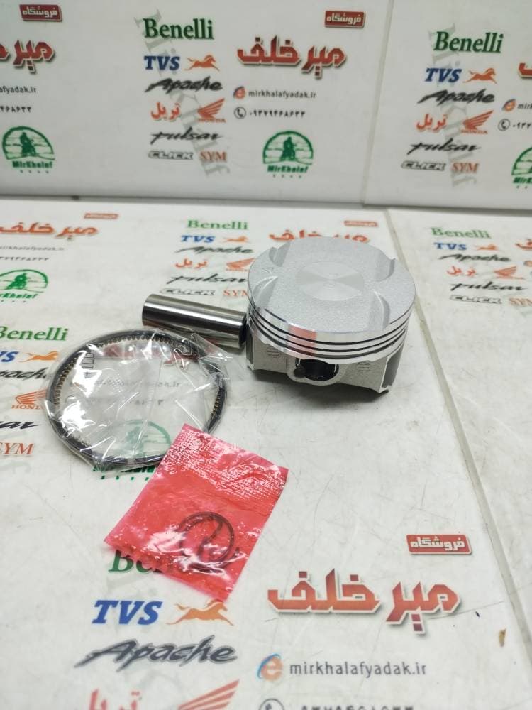 رینگ و پیستون (پستان) موتور پالس ns 160 ان اس هندی (شماره 0/100)