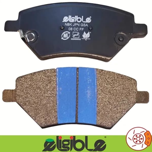 لنت ترمز جلو فونیکس تیگو 8 پرو نوع B کربن سرامیکی الیجیبل کد LC38