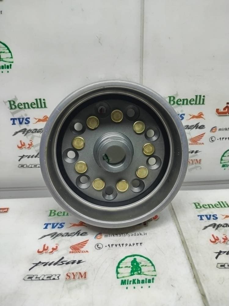 فلکه برق (اهنربا) دستگاه بوبین (سیم پیچی) برق موتور بنلی 250 تک سیلندر اصلی — تصویر ۲