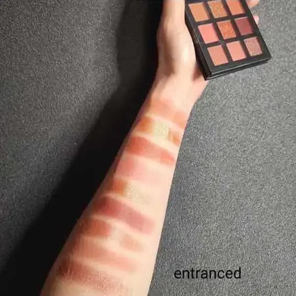 پالت سایه چشم ۹ رنگ اینترنسد تکنیک Technic Entranced Pressed Pigment Palette — تصویر ۲