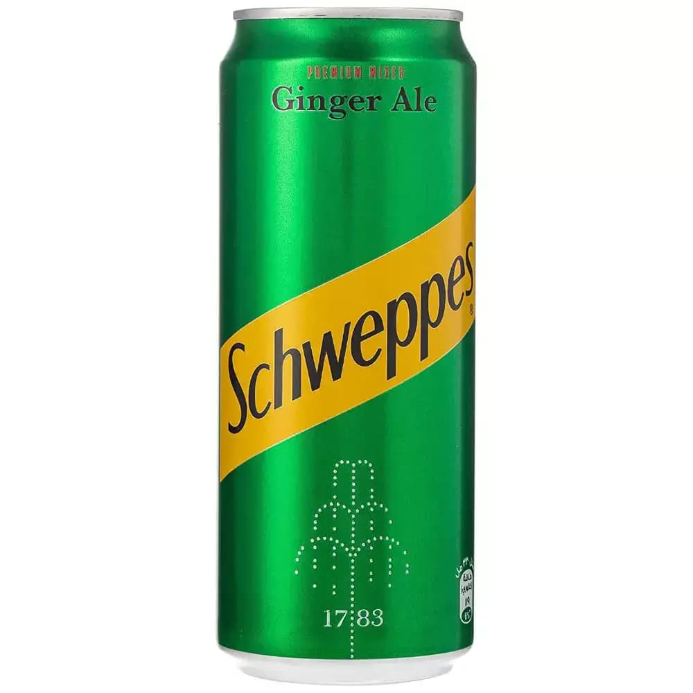آب گازدار (سودا) شوئپس با طعم زنجبیل 150میل Schweppes Ginger Ale