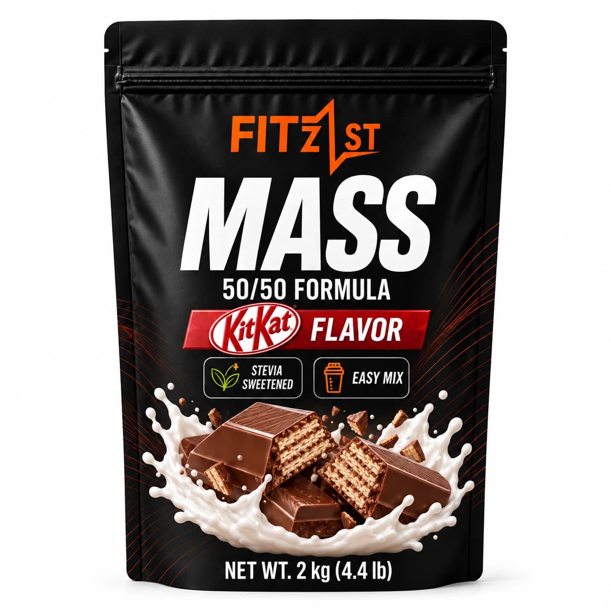 مس 50/50 کیت کت 2000 گرم (MASS)