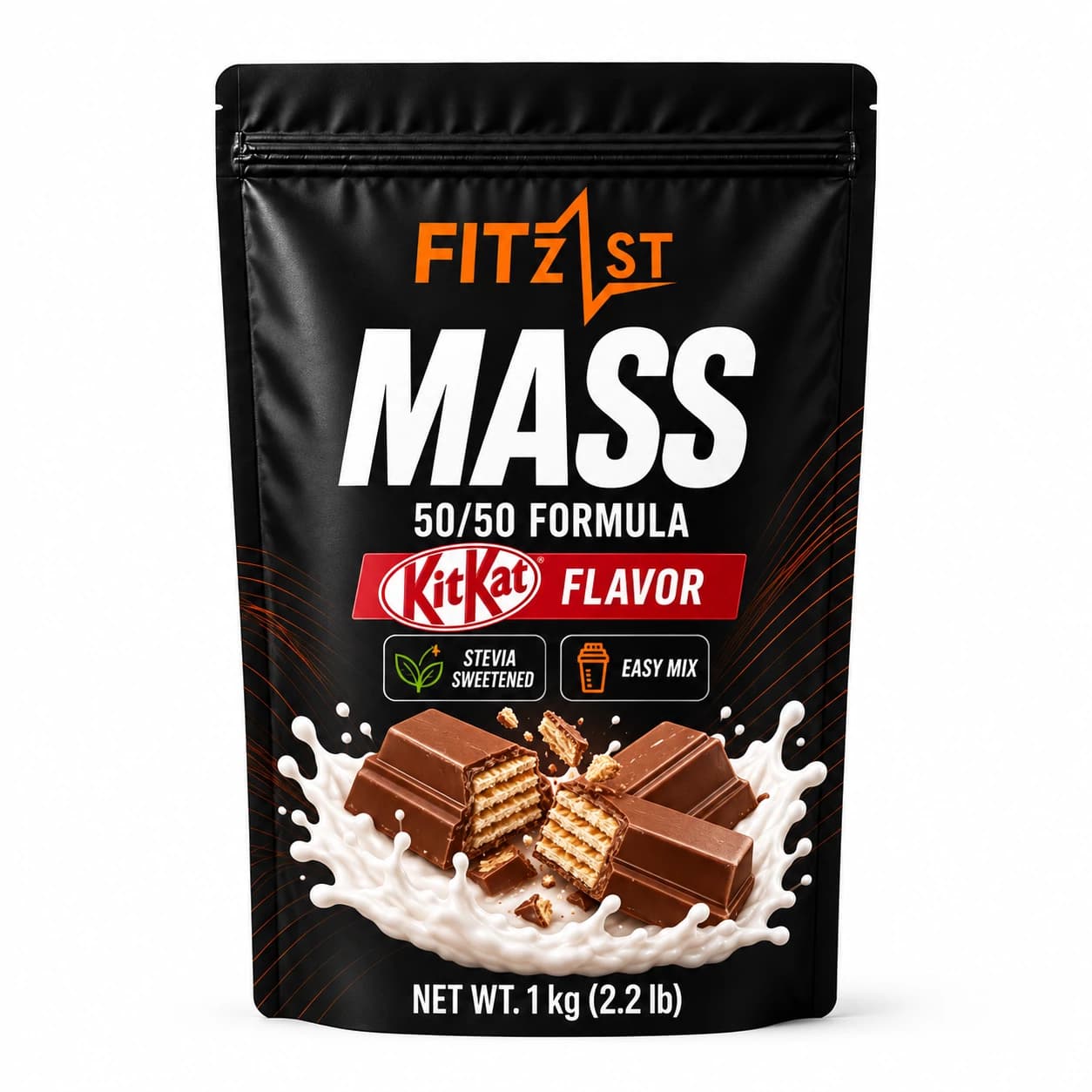 مس 50/50 کیت کت 1000 گرم (MASS)