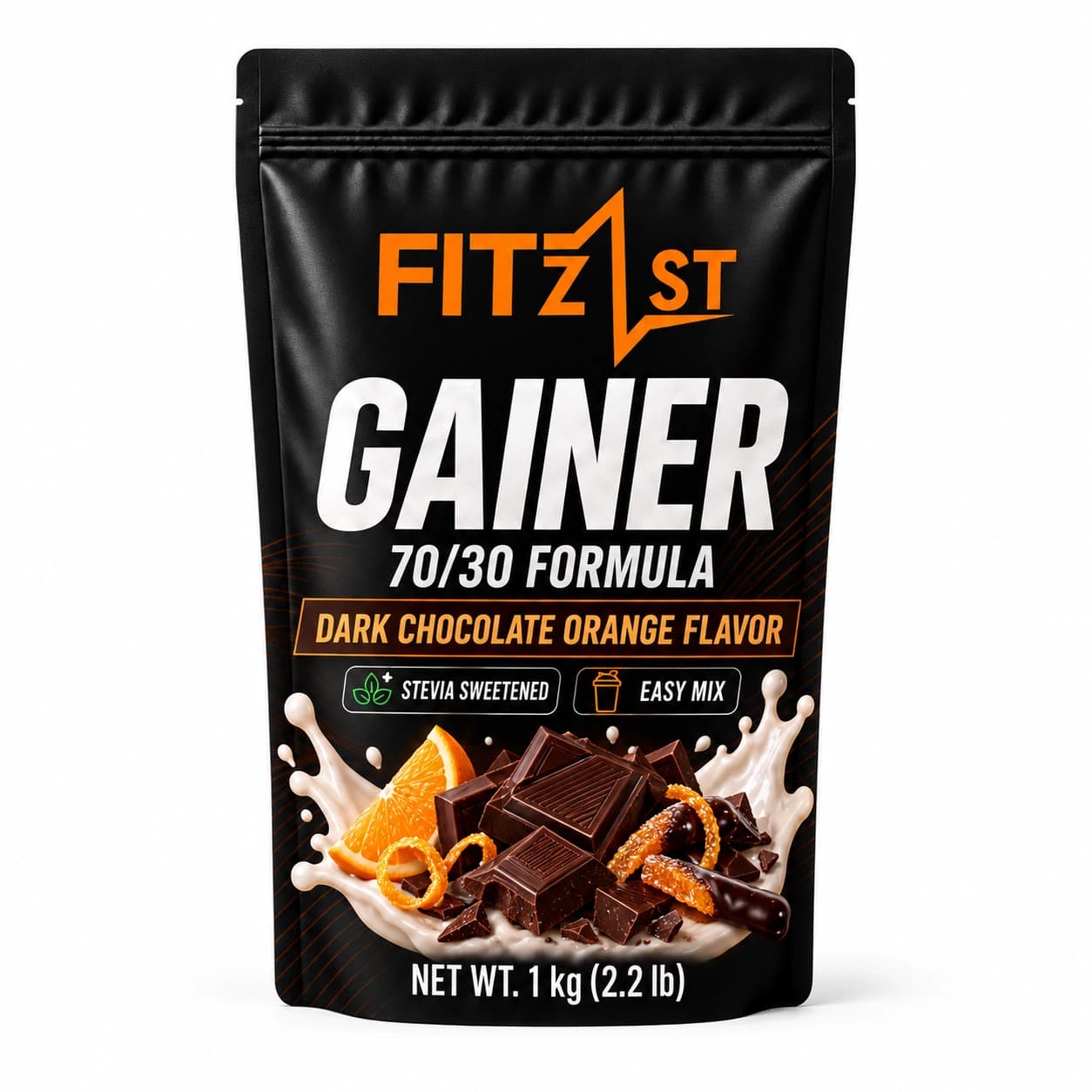 گینر 30/70 شکلات تلخ پرتقال 1000 گرم (GAINER)