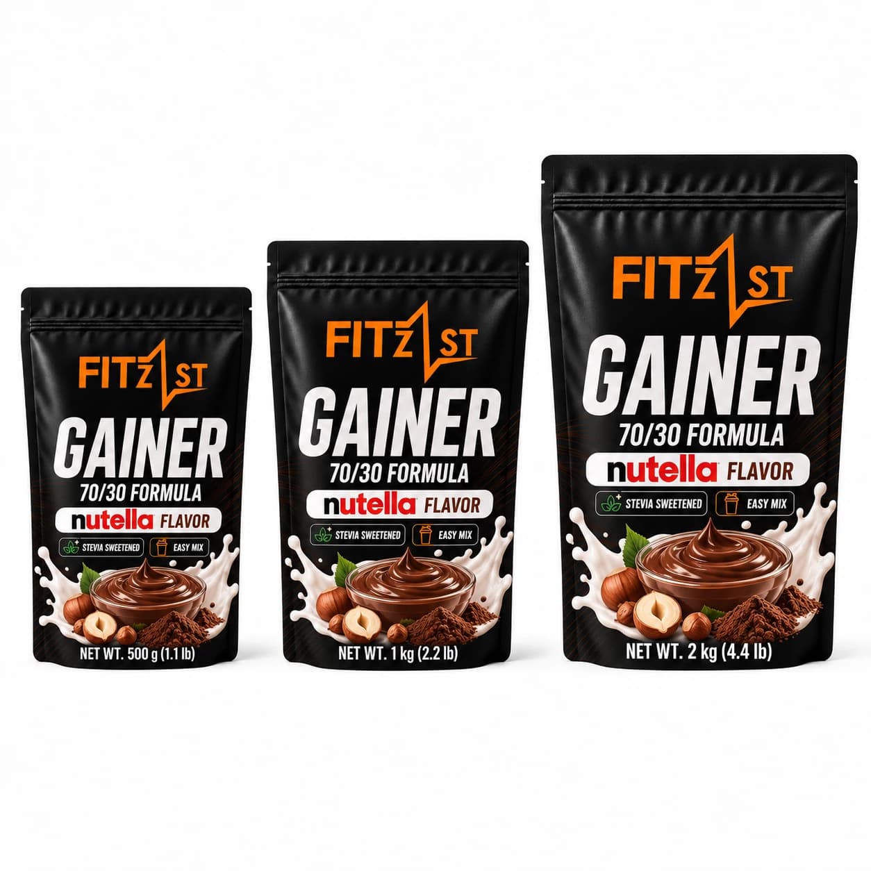 گینر 30/70 نوتلا 1000 گرم (GAINER) — تصویر ۸