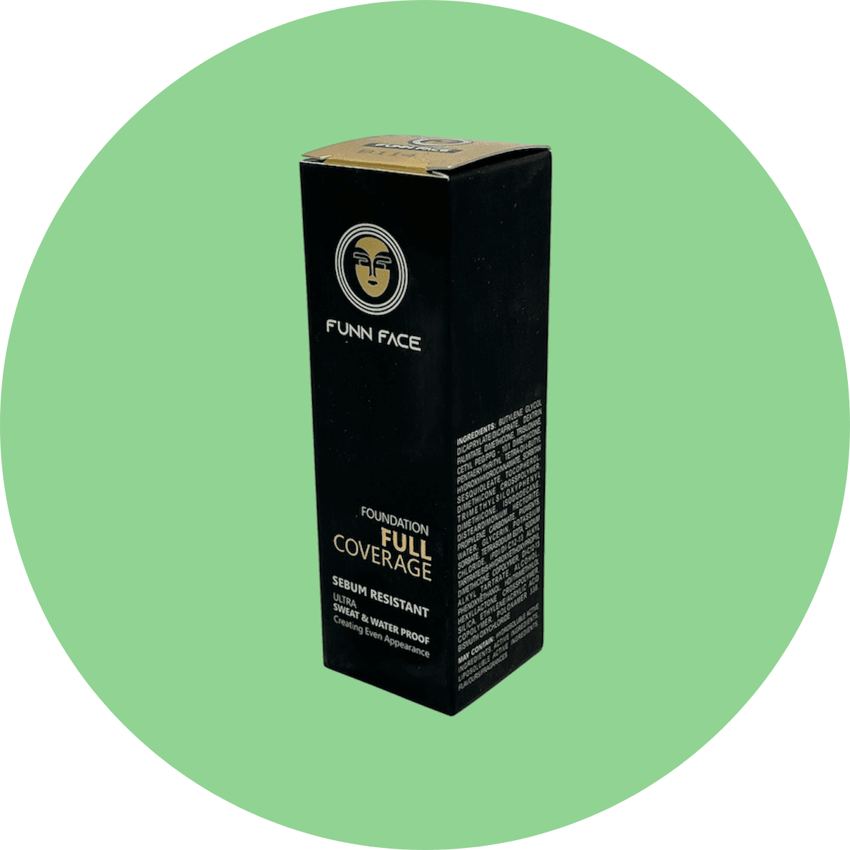 کرم پودر فول کاور فان فیس مدل B111 حجم 30 میل/Funn Face Full Cover Foundation — تصویر ۲