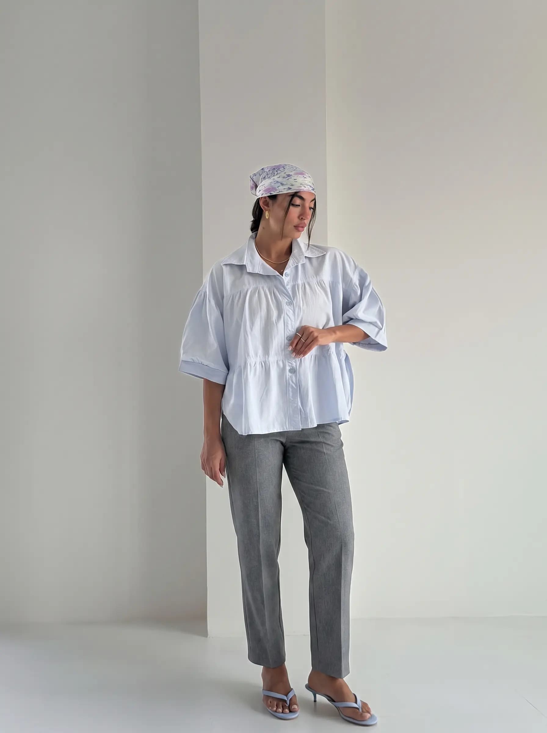 شلوار زنانه گاباردین راسته