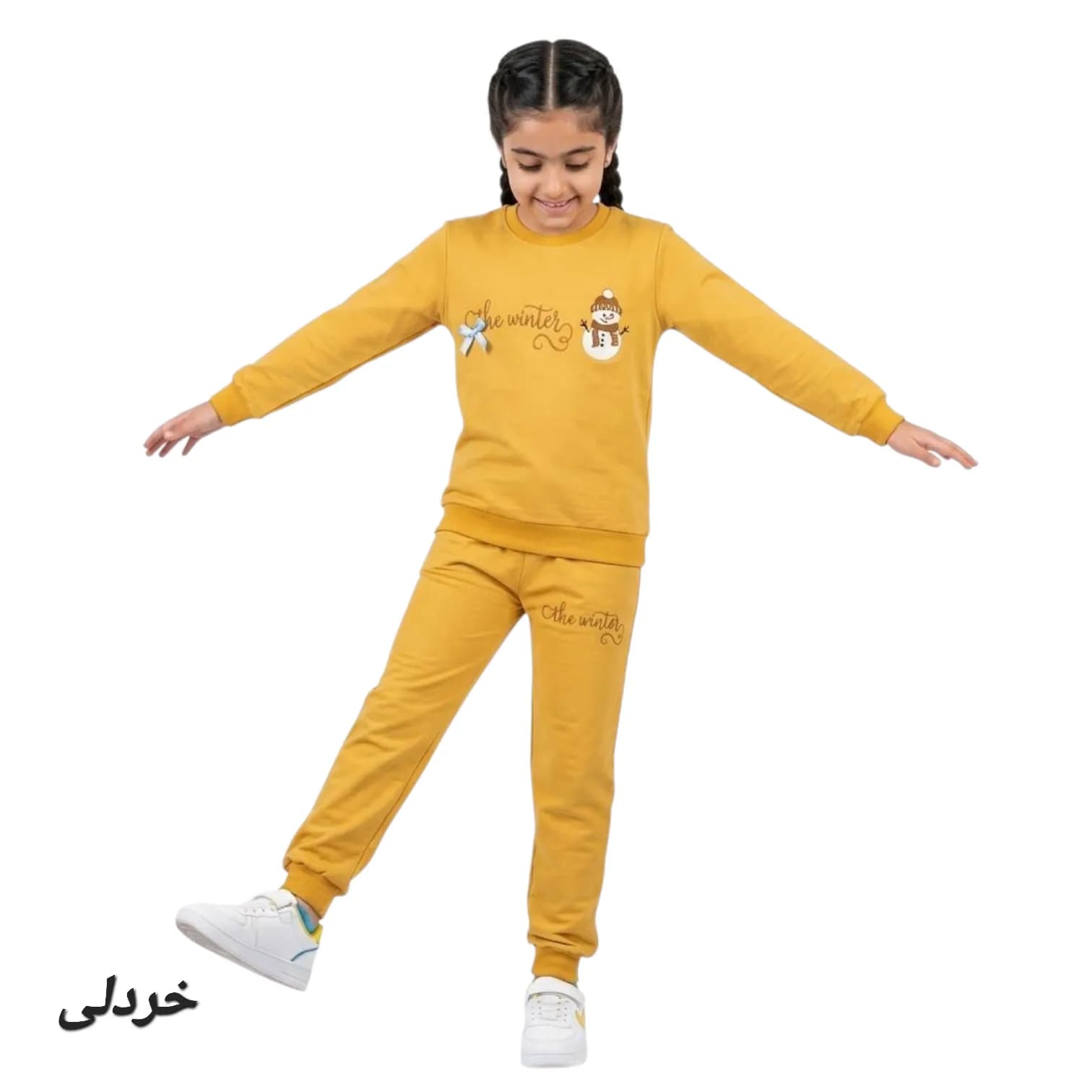 بلوز شلوار دخترانه آدم‌برفی