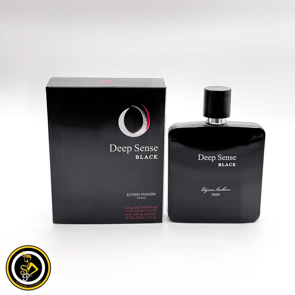 ادکلن مردانه دیپ سنس بلک (Deep Sense Black) برند الیزه — تصویر ۳